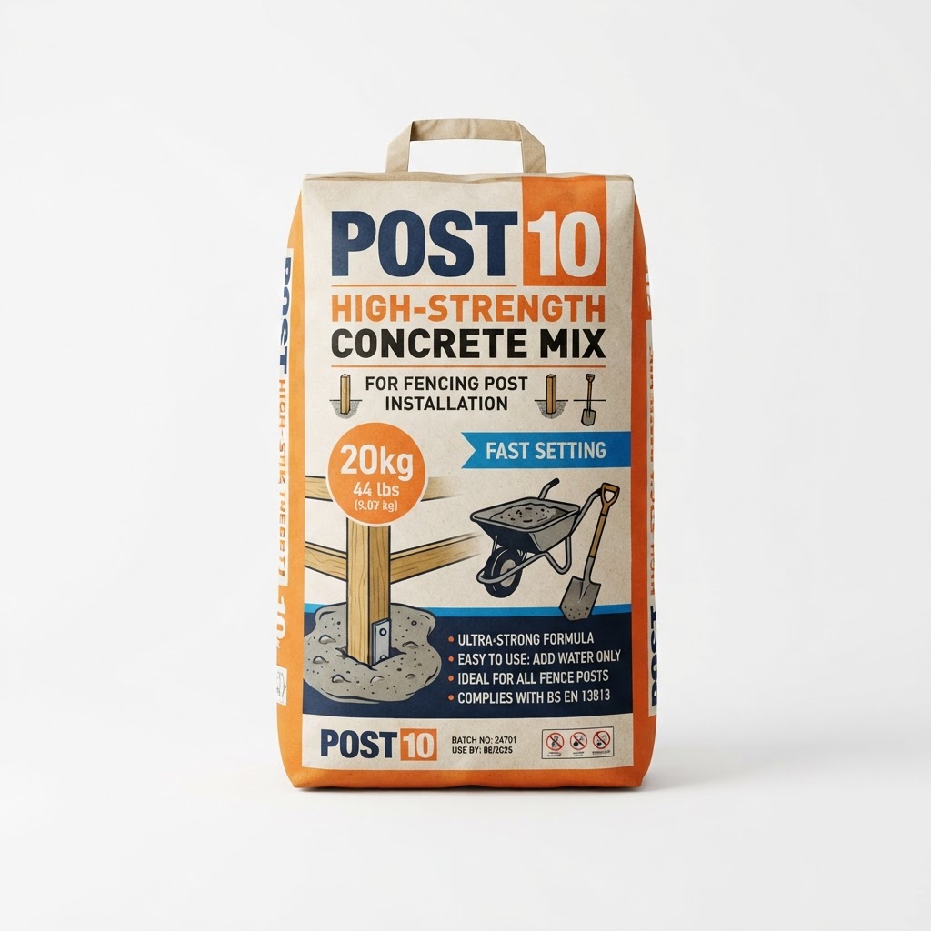 Post 10 Concrete Mix