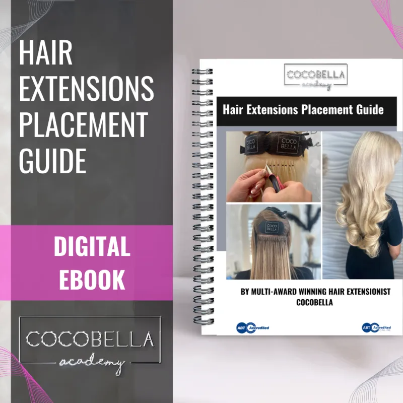 Hair Extensions Placement Guide - Digital eBook