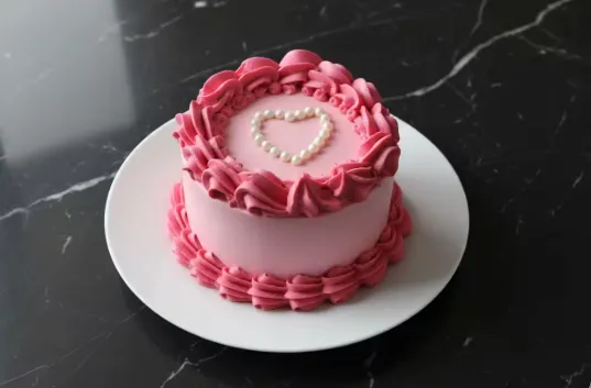 Happy Birthday Strawberry Bento Cake 250gm Mini celebration cake