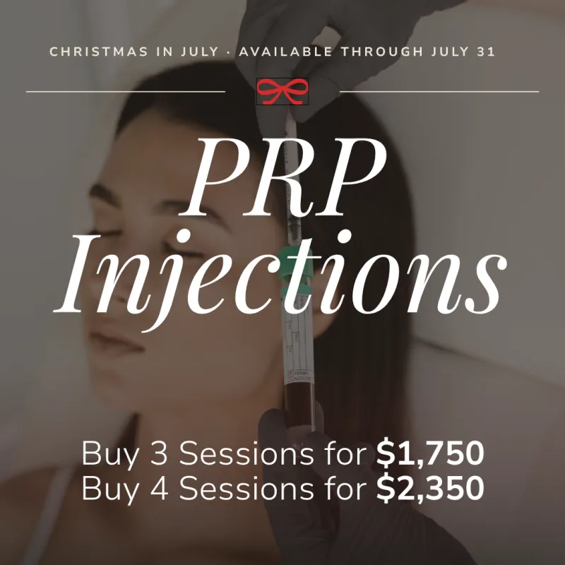 PRP Injections | Christmas In July Special