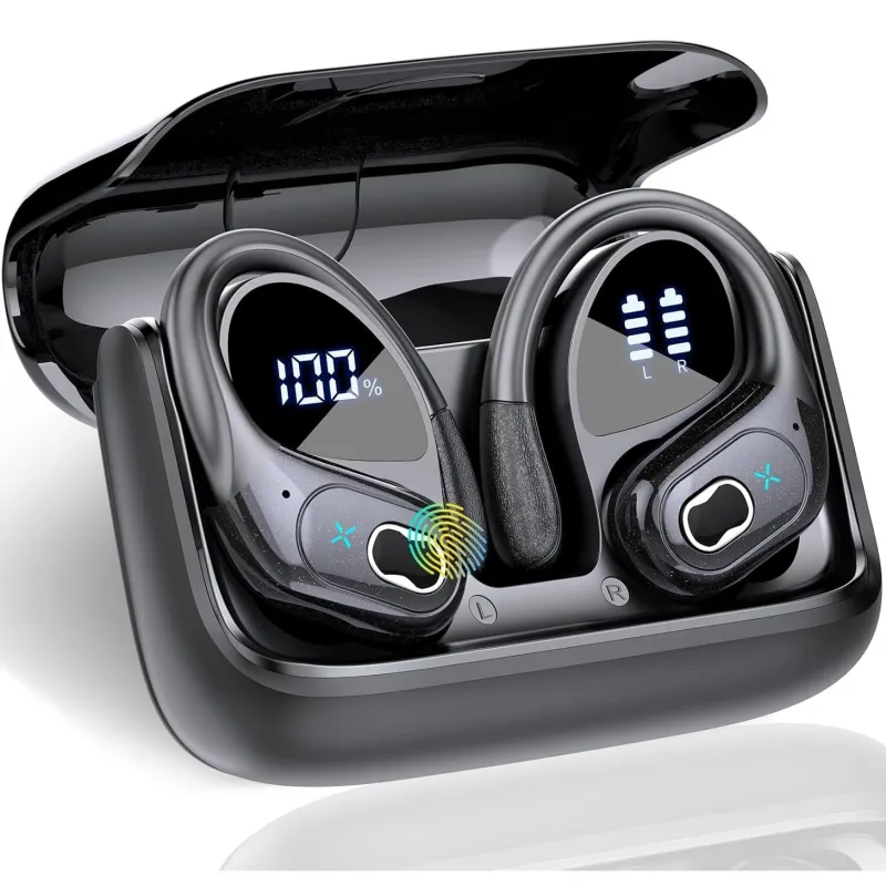 TWS Sports Earbuds Bluetooth 5.4 HIFI Bass 