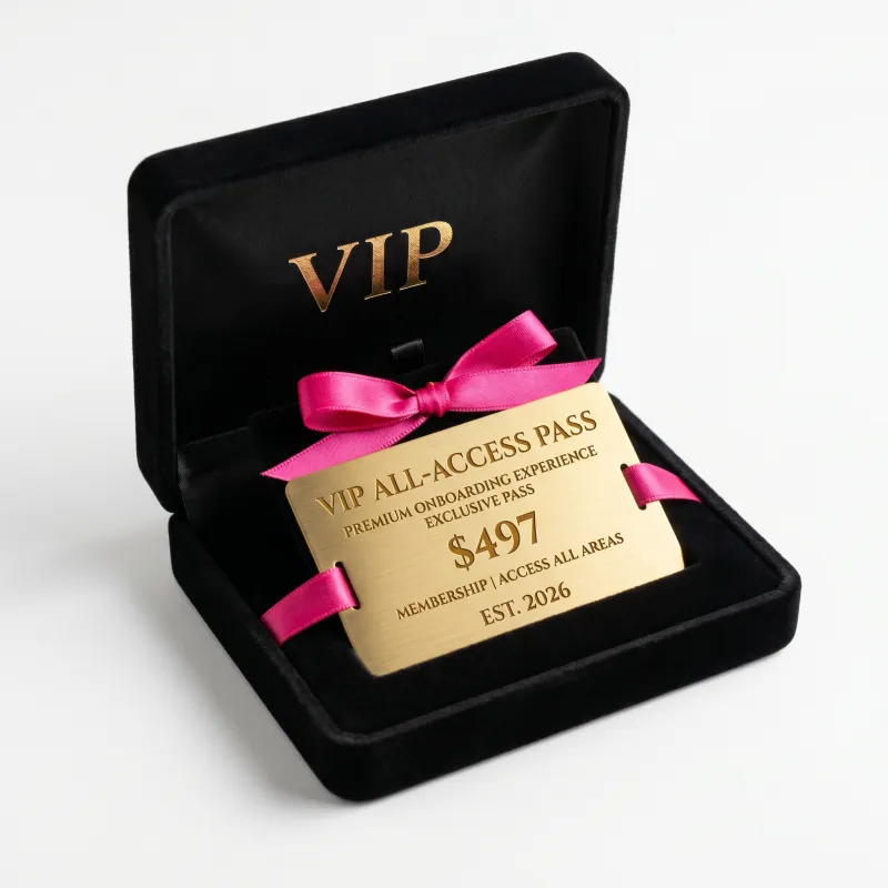 VIP All-Access Pass (Webinar)