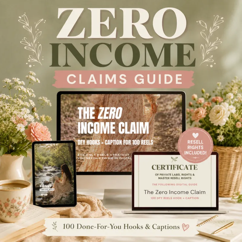 Zero Income Claims Guide!