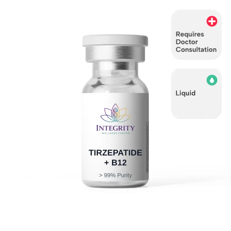Tirzepatide + B12 (Liquid)