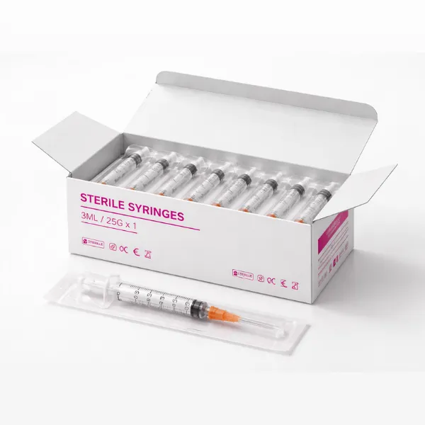 Box of 100 syringes