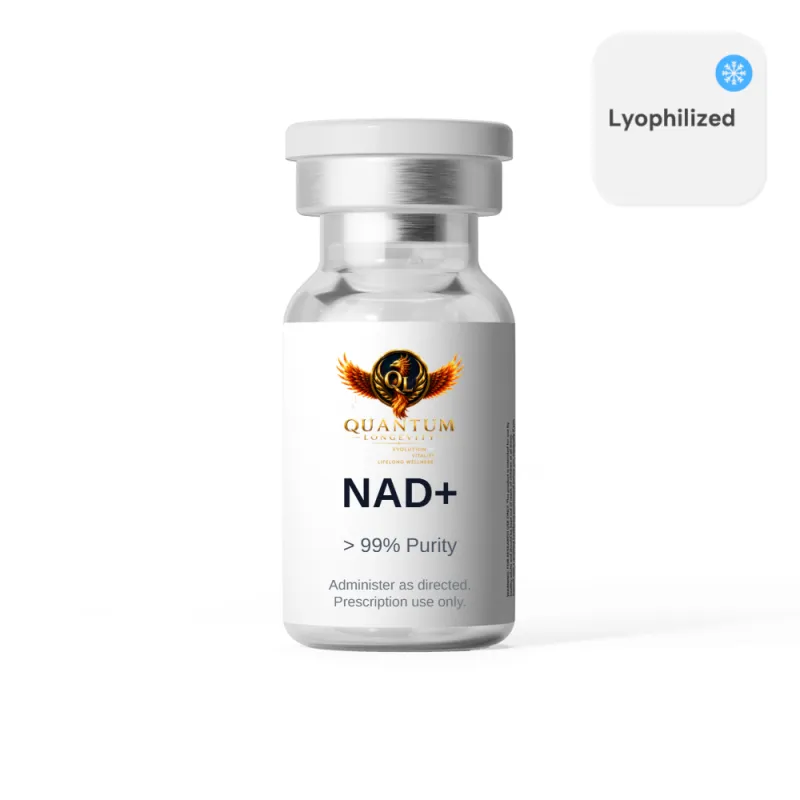 NAD+ 500mg (10mL) - Lyophilized