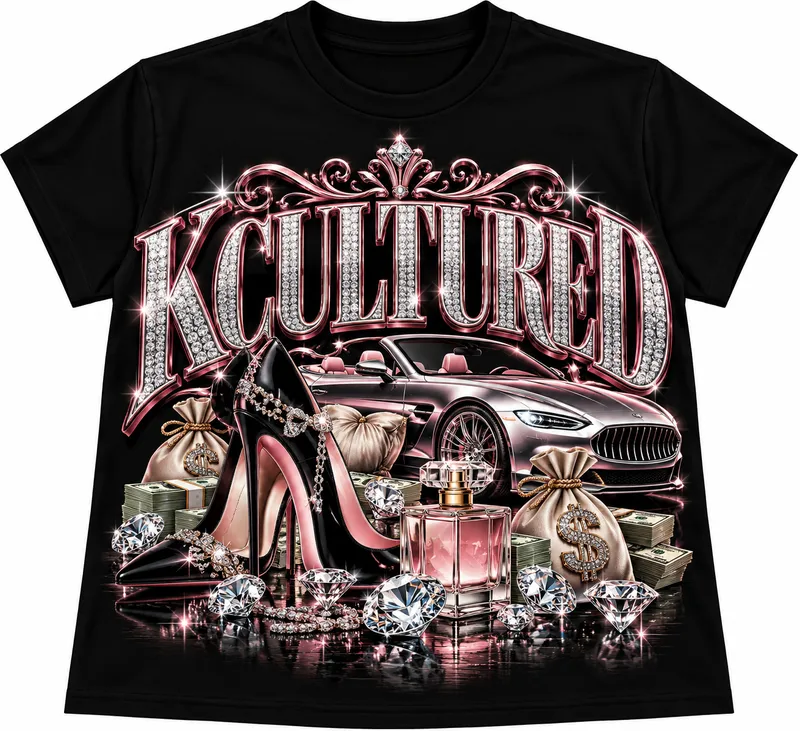 PRINCESS TREATMENT - BLACK HEEL TEE