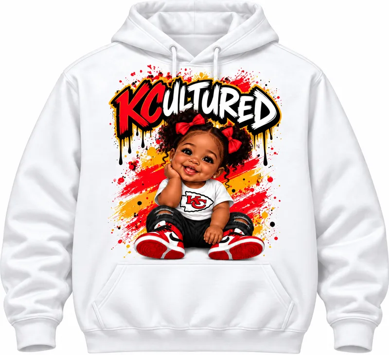 BABY CHIEFS - GIRL HOODIE