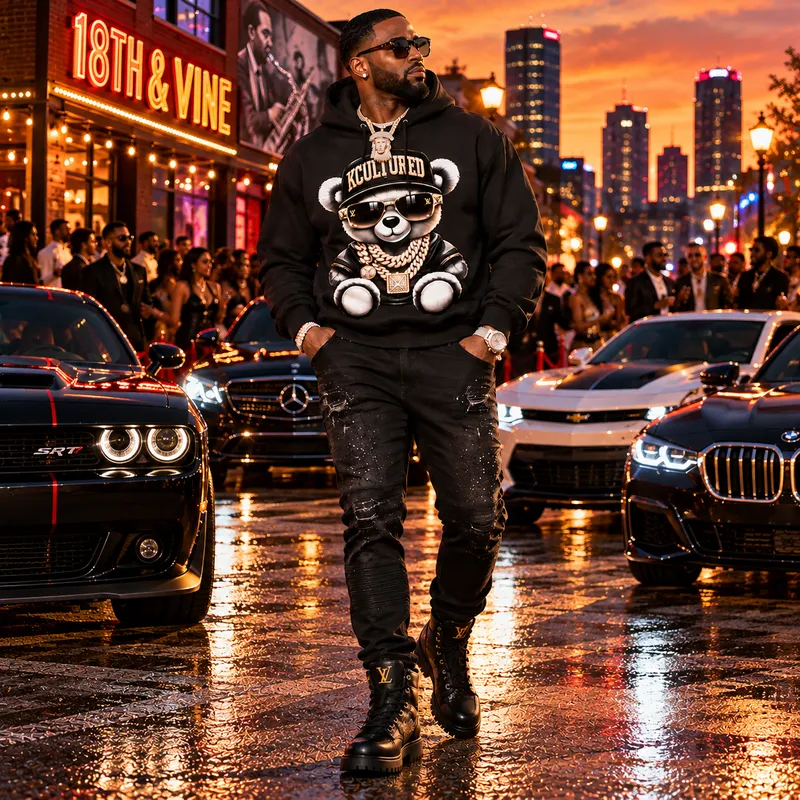 KC COOL BEAR HOODIE