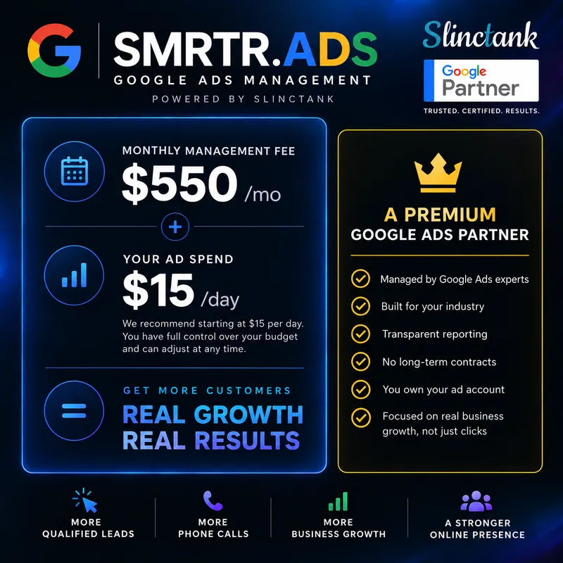 SMRTR Google Ads