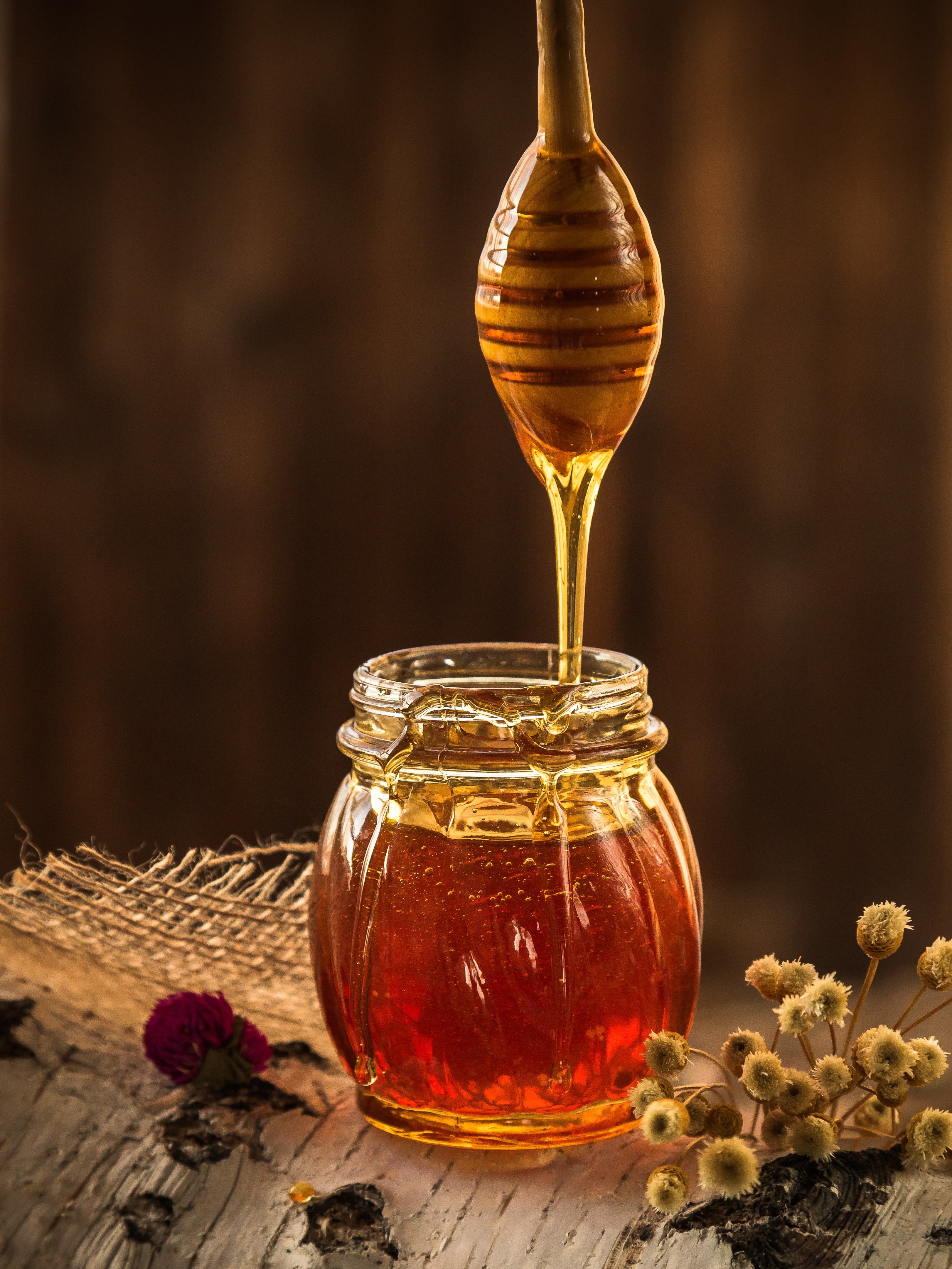 Honey - 1 pint jar = 1-1/2 lbs