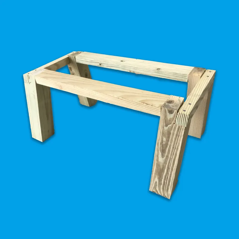 2 Pack Heavy Duty Layens Hive Stand DIY kit