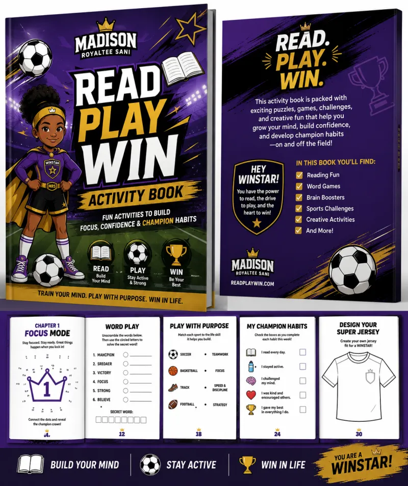 Read Play Win Activity Book📘 