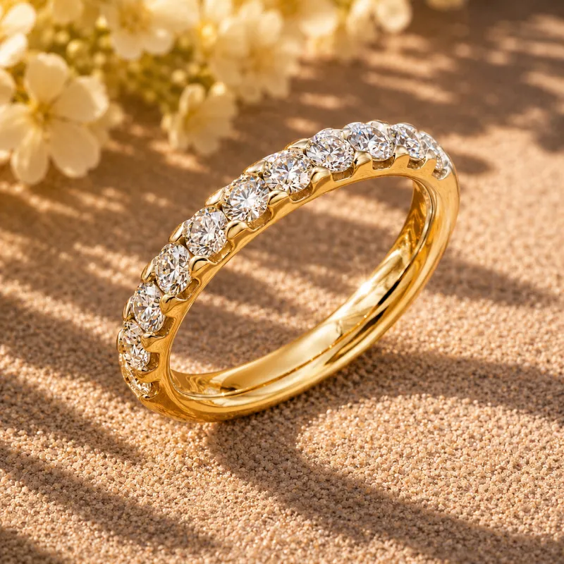 Traditional Anniversary Band (Yellow Gold)