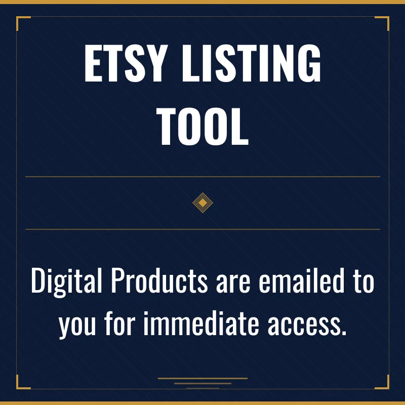 Etsy Listing Tool