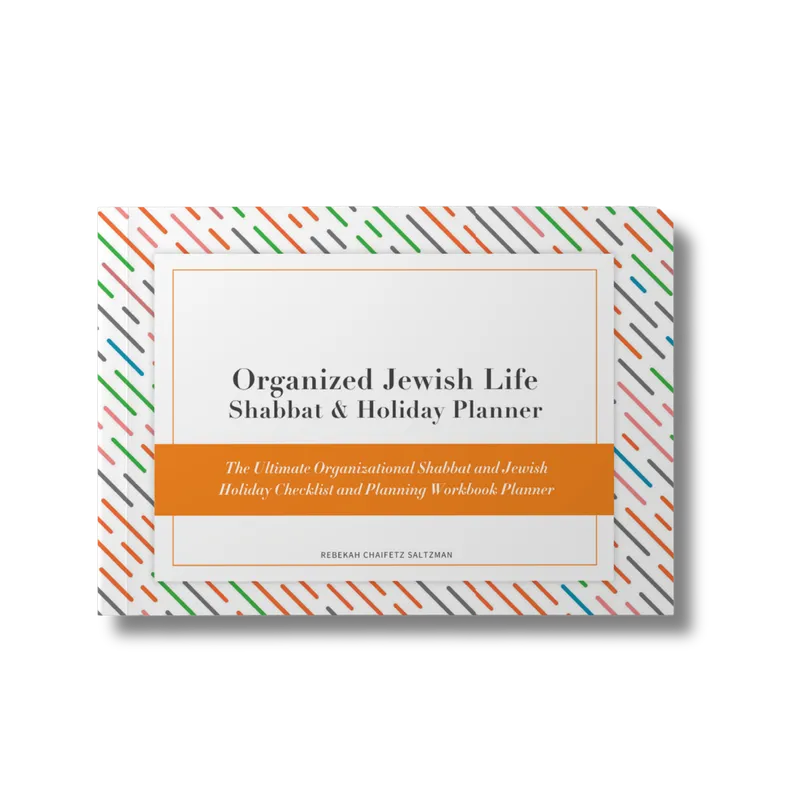 OJL: Shabbat and Holiday Planner (Aliyah Sale)