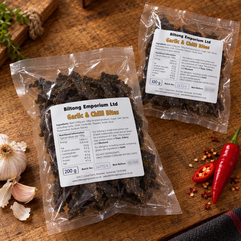 Garlic & Chilli Bites - Bags