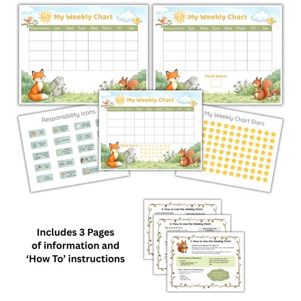 Weekly Responsibility Chart Pack
