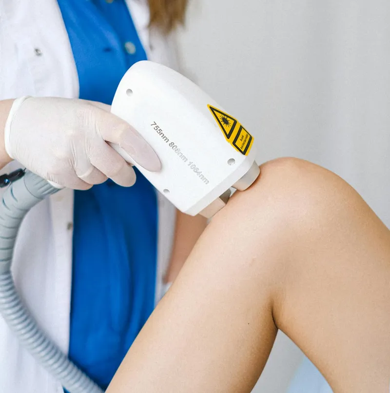 Advanced ice cold Laser – Painless Hair removal for all skin types (Tripe wave length)
