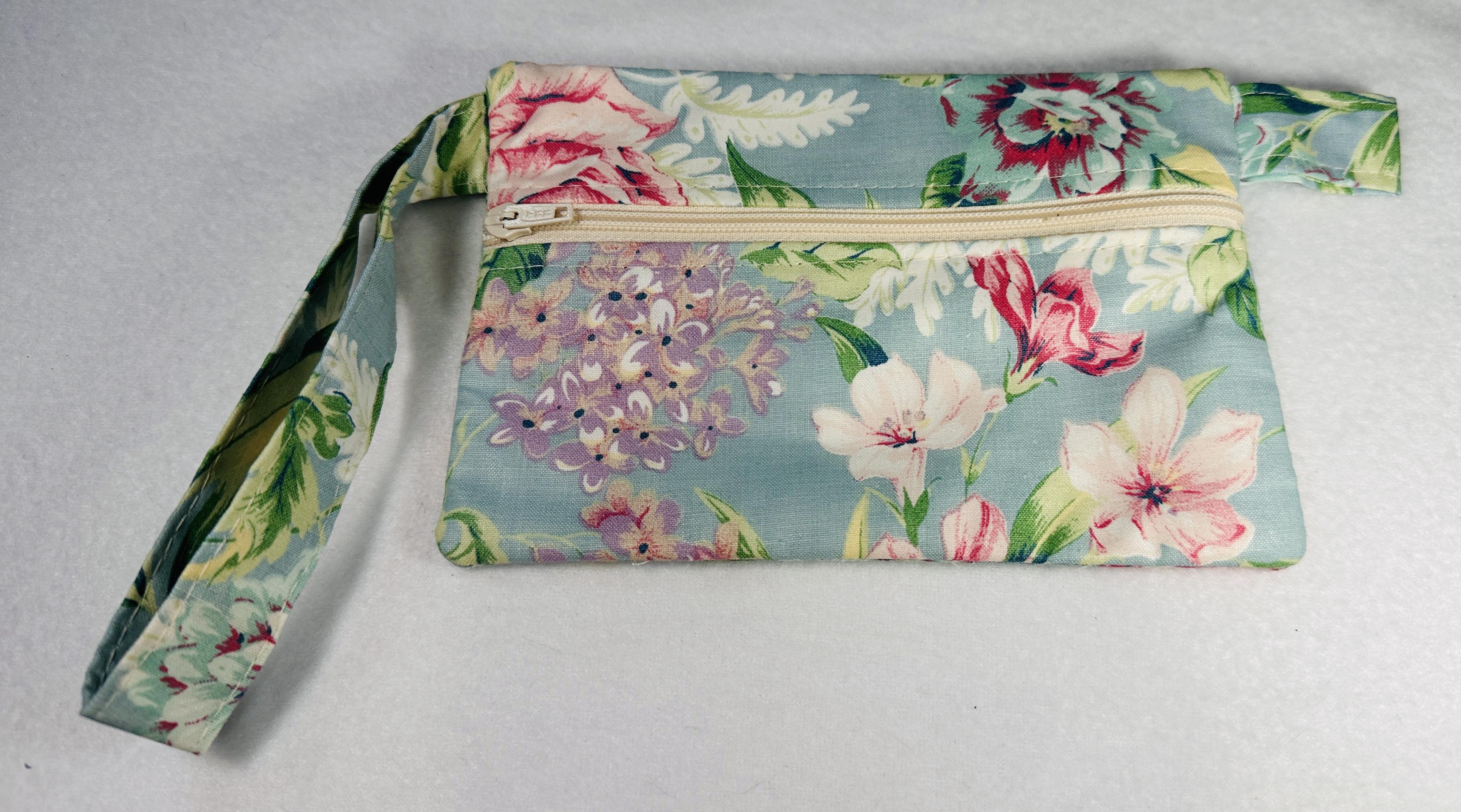 Zippered Wristlet Pouch