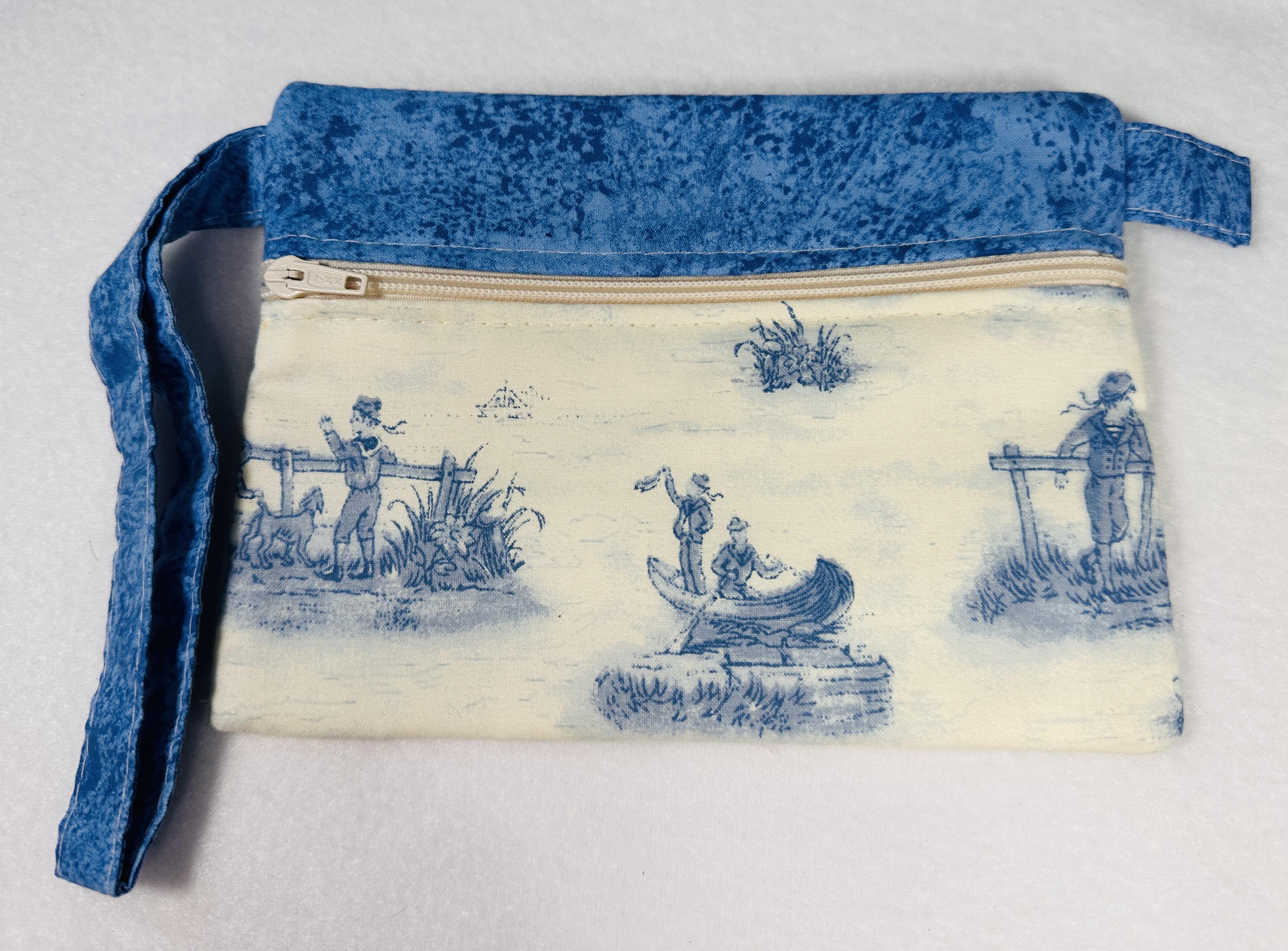 Zippered Wristlet Pouch