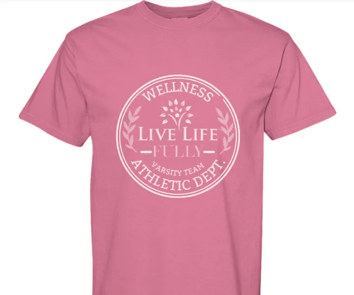 Pretty Pink Varsity Tee