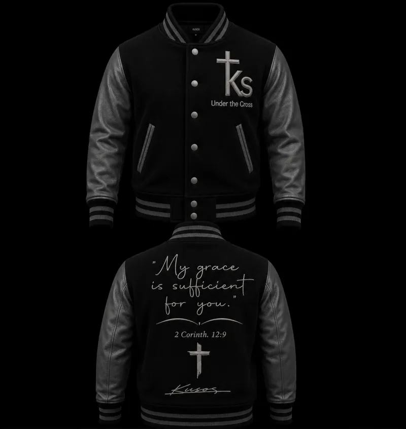 Under The Cross Premium Varsity Jacket