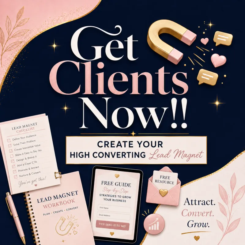 Get Clients Now! Create your High Converting Lead Magnet