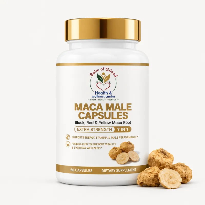 Balm Him™ Men’s Vitality & Performance Support — Maca, 60 capsules
