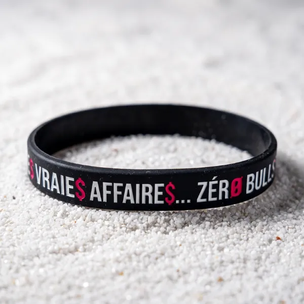 Bracelet Les Vraies Affaires Zero Bullshit
