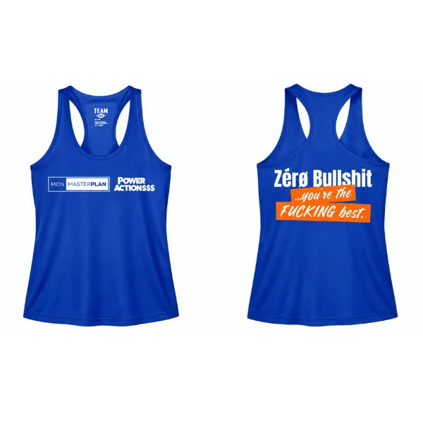 Camisole course Mon Masterplan Power Actionsss
