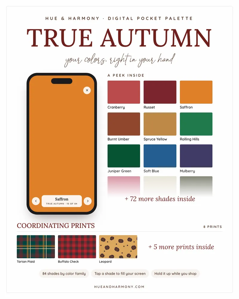 True Autumn Digital Palette