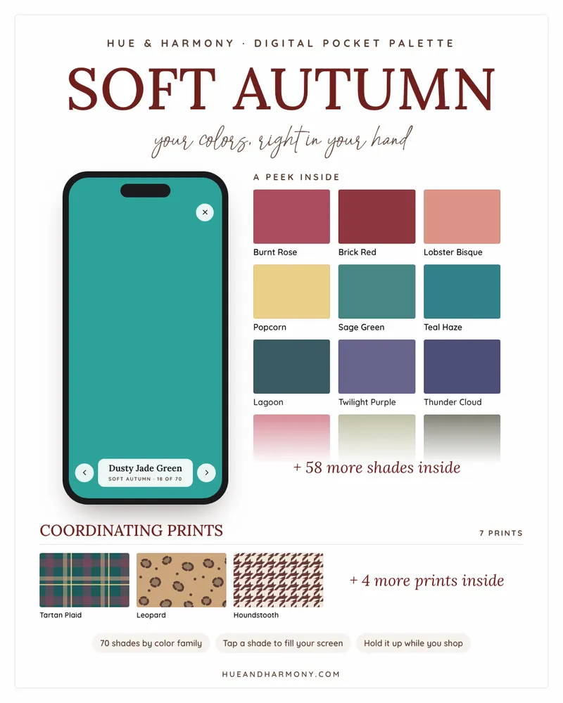 Soft Autumn Digital Palette