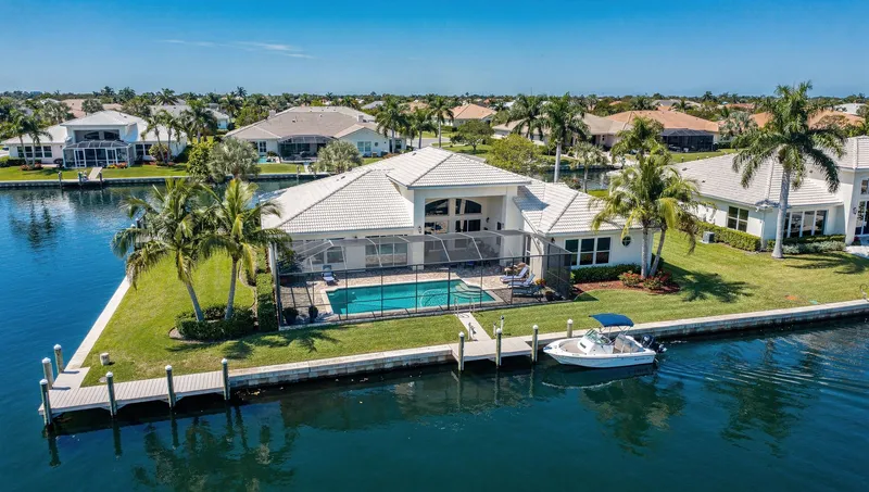 Waterfront home on a canal in Cape Coral