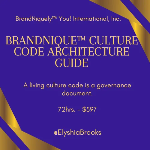 BrandNique™ Culture Code Architecture Guide