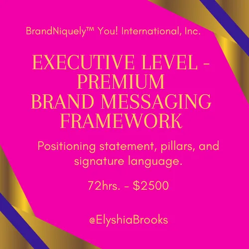 Brand Messaging Framework