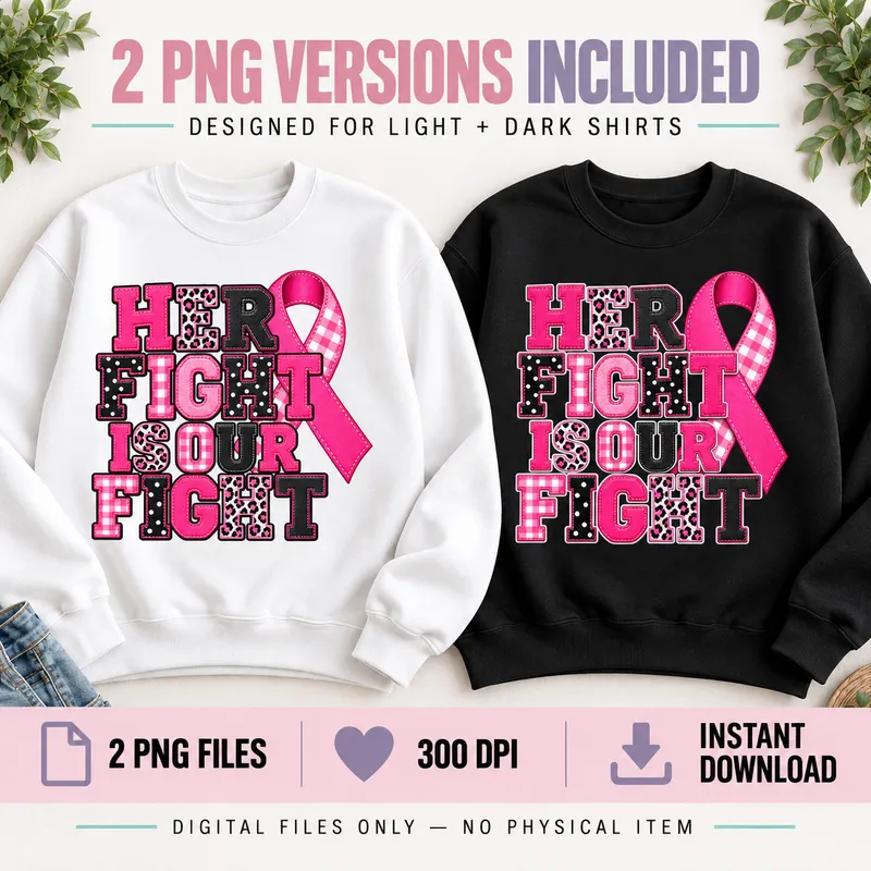 Breast Cancer PNG - Her Fight is Our Fight