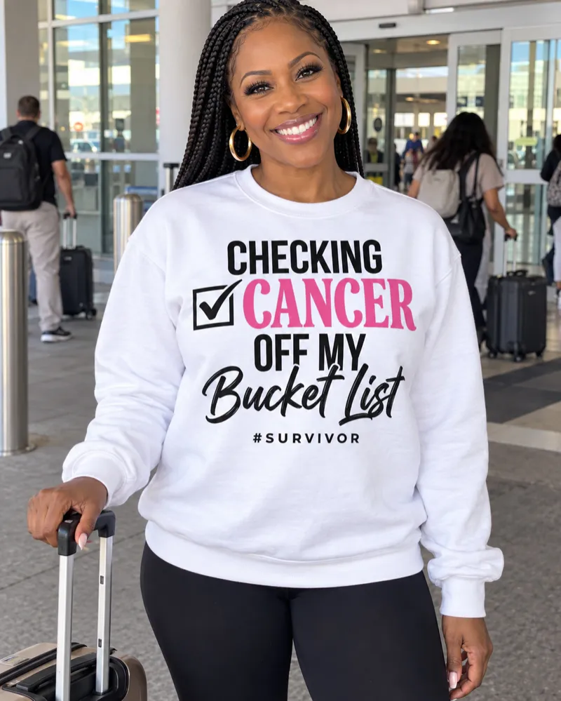 Breast Cancer Survivor PNG - Checking Cancer Off My Bucket List