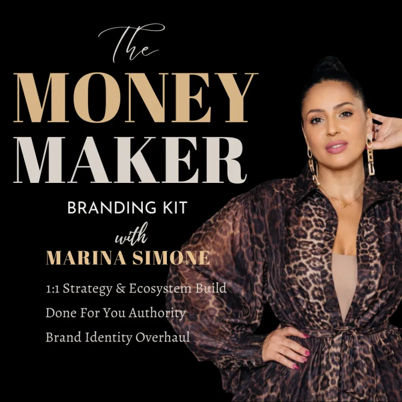 Money Maker Branding Kit (Branded By Marina Simone)