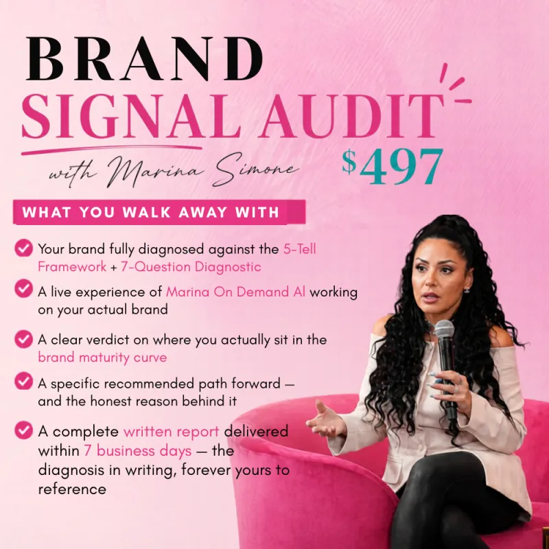 Brand Signal Audit With Marina Simone