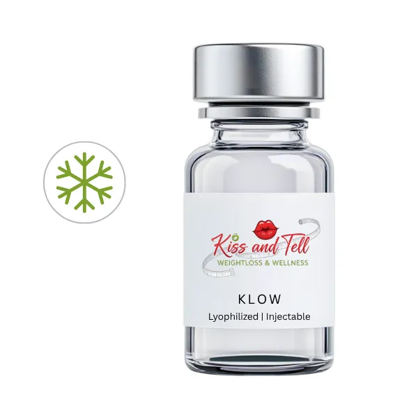 KLOW (BPC-157 / GHK-CU / TB-500 / KPV) 10mg/50mg/10mg/10mg/mL (3mL) - Lyophilized