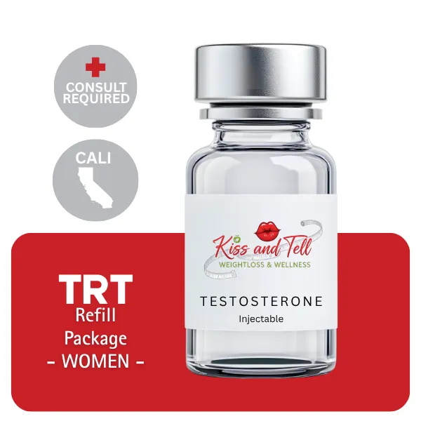 TRT CALI Women's Refill Package (Cypionate 200mg/mL 10mL)