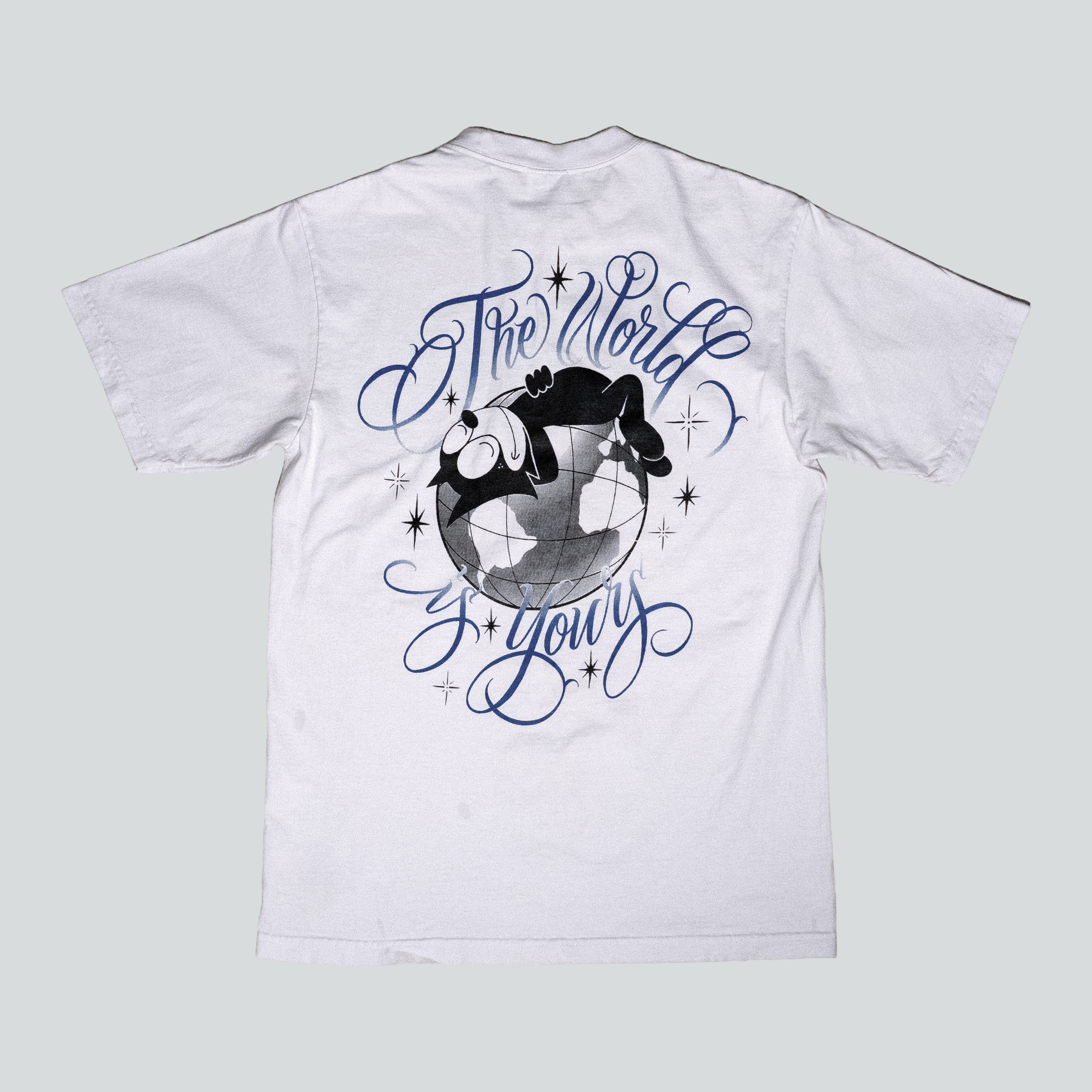 The World is Yours - White T-shirt