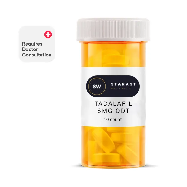 Tadalafil 6mg ODT - 10 Count