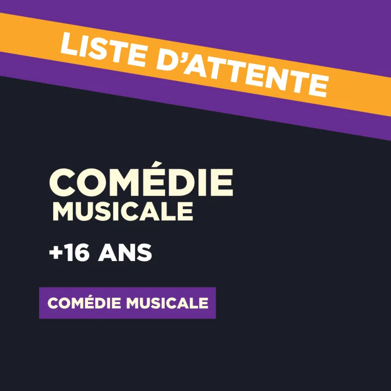 ANNUEL 26-27 // COMÉDIE MUSICALE  | TROUPE Passion-Évolution (Carolyne Mailhot) 1850 $