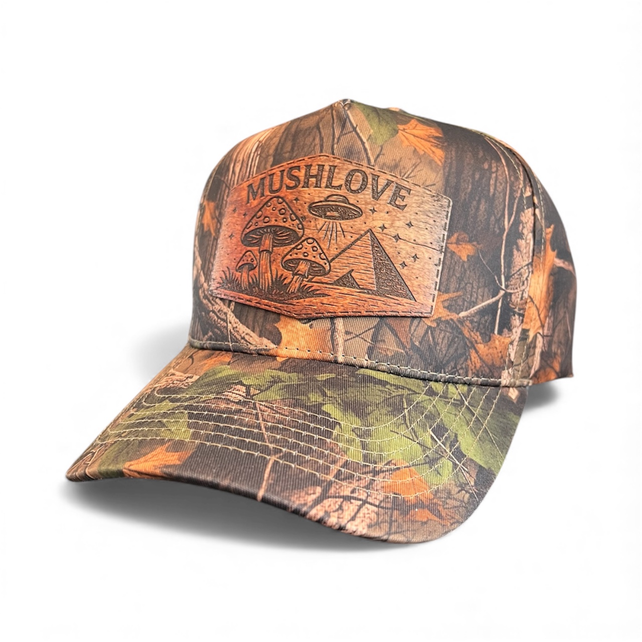 Mush Love Cap - Orange camo
