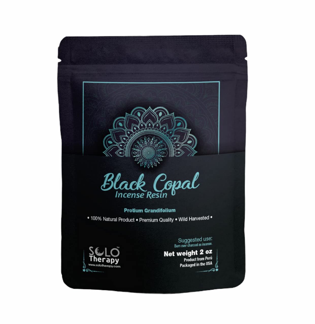 Black Copal Incense Resin