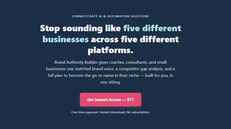 Brand Authority Builder