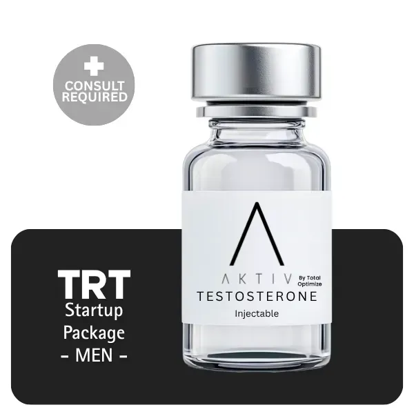 TRT Men's Startup Package 60 days (Consult, Labs, Cypionate 200mg/mL 10mL + Anastrozole 24×1mg)