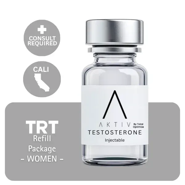 TRT CALI Women's Refill Package (Cypionate 200mg/mL 10mL)